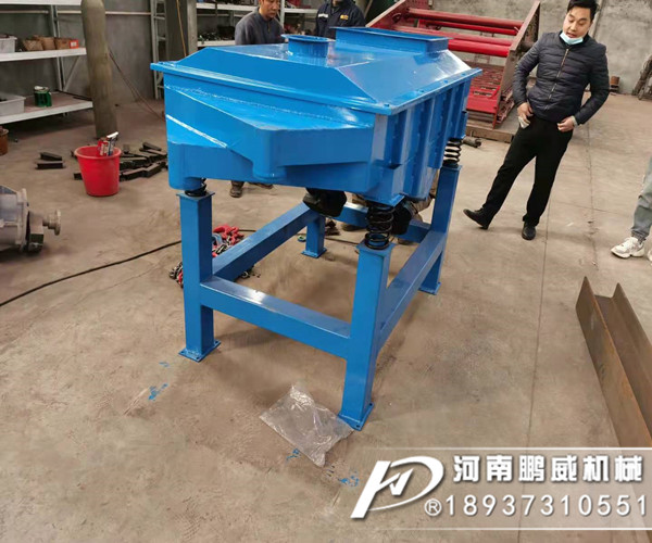 石灰粉振動篩分機出現呼網堵網這些問題怎么樣解決？