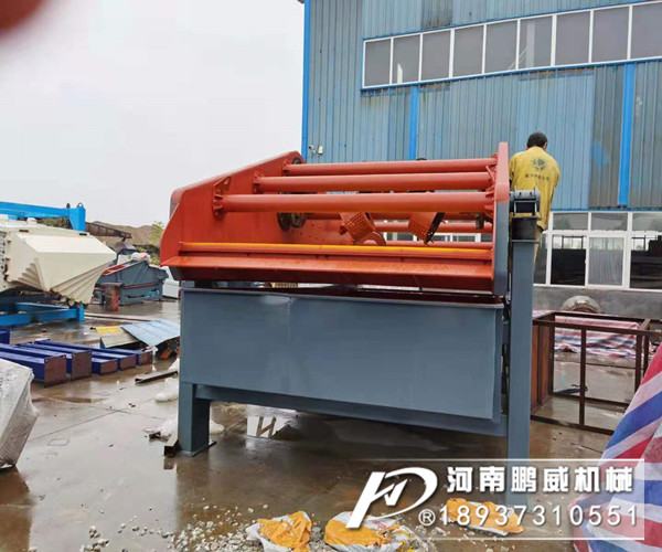 洗沙脫水篩料不往前走是怎么回事?